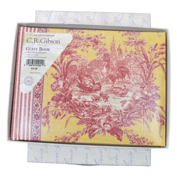 C.R. Gibson ‘Colors of Provence’ 500 Signature Line Guest Book, NEW in Box - Picture 1 of 6